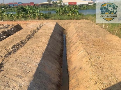 รับขุดร่องสวน ราคาถูก ประเมินราคาฟรี - รับถมดิน นนทบุรี - ดิเรกรับถมดิน